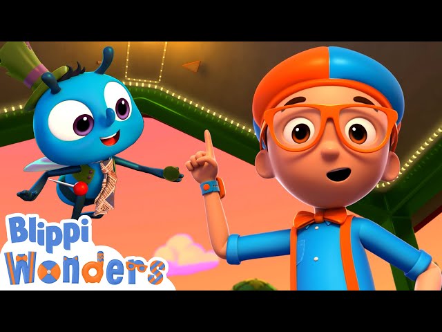Learn How Flies Walk On Ceilings - Blippi Wonders