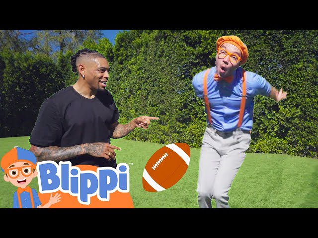 Blippi Hits the Griddy with Football Star Joe Haden