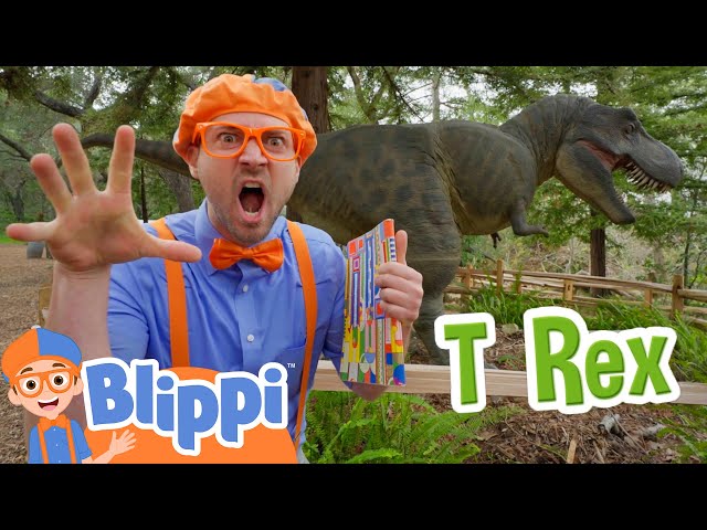 Blippi Explores Dinosaurs At The Natural History Museum