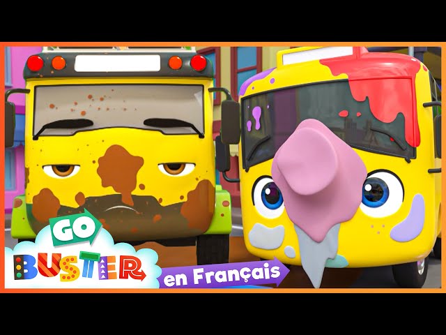 Buster retourne au lave auto