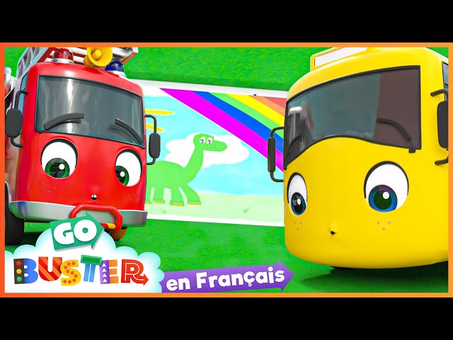 Dinosaure arc-en-ciel