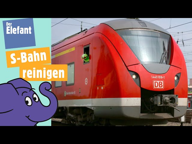 Wie werden Züge sauber gemacht