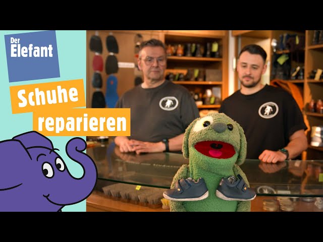 Knolle beim Schuhmacher - Wie werden Schuhe repariert