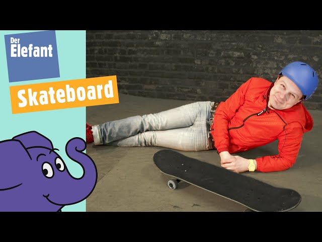 André fährt Skateboard - Wie fährt man einen Ollie, Bone oder Kickflip