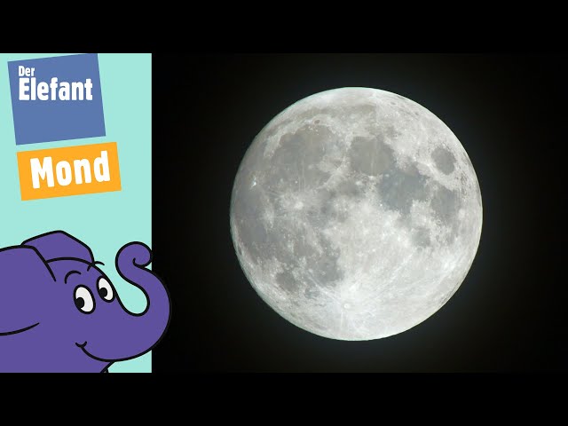 Der Mond - Warum ist er manchmal als Halbmond oder als Vollmond zu sehen