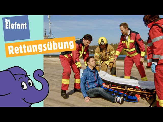 Was passiert bei einer Rettungsübung