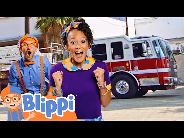Meekah and Blippi's Firefighter Adventure