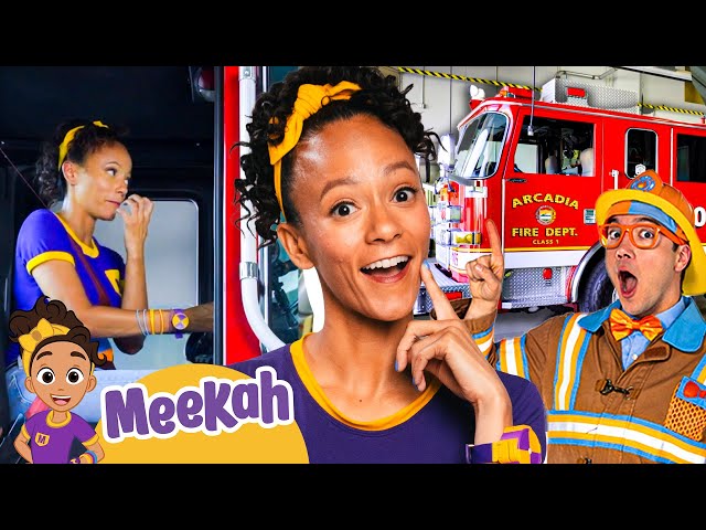 Meekah’s Ultimate Firetruck Tour with Blippi