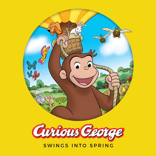 Curious George Swings Into Spring