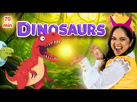 Dinosaurs Learning Compilation with Ms Moni
