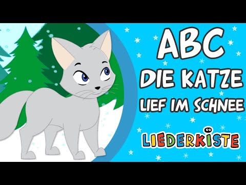 ABC, die Katze lief im Schnee