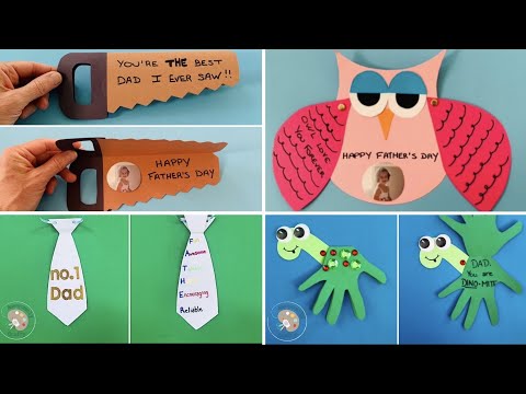 4 Father's Day Crafts For Kids