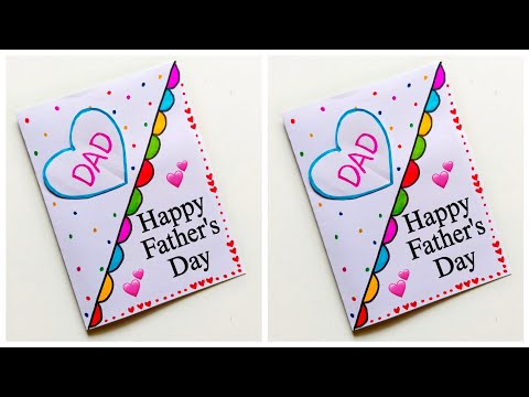 Fathers Day Card Easy