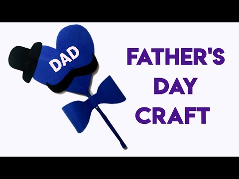 Easy father's day craft
