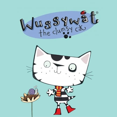 Wussywat the Clumsy Cat