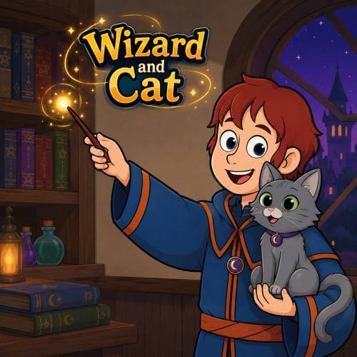 Wizard and Cat
