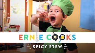 Ernie Cooks Spicy Stew