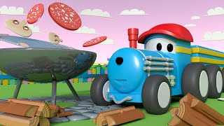 Learn numbers with Toy Train 3D Ted is cooking