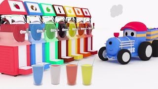 Colorful SlushiesLearn colors with Ted The Train